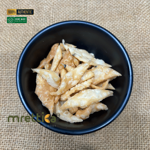 Homemade Nimki (ঘরে বানানো নিমকি)